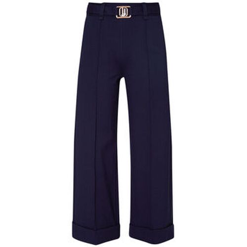 Pantalon Pantalon cropped avec ceinture - Liu Jo - Modalova