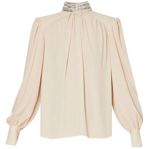 Blouses Blouse en georgette avec strass - Liu Jo - Modalova