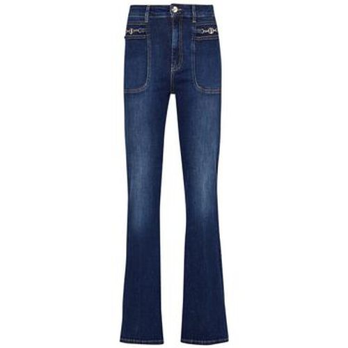 Jeans Jean évasé en coton stretch - Liu Jo - Modalova