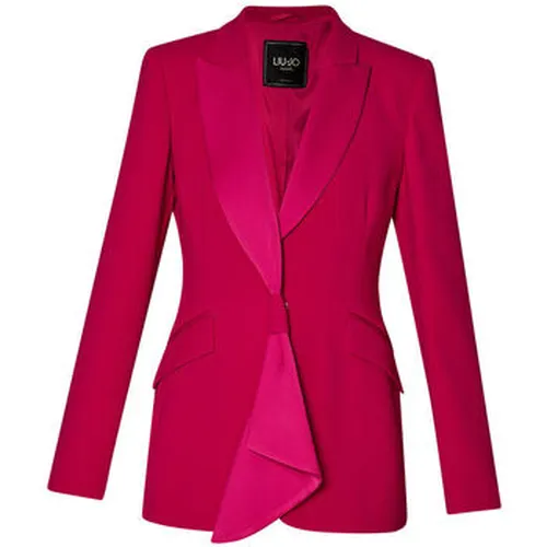 Veste Blazer de tailleur en envers satin - Liu Jo - Modalova