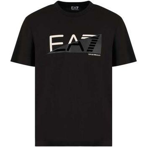 T-shirt Mixed Logo Series T-Shirt Black - Ea7 Emporio Armani - Modalova