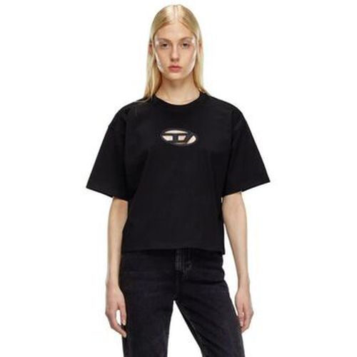 T-shirt A15096 0NIAX - T-BUXT-CROP-9XX BLACK - Diesel - Modalova