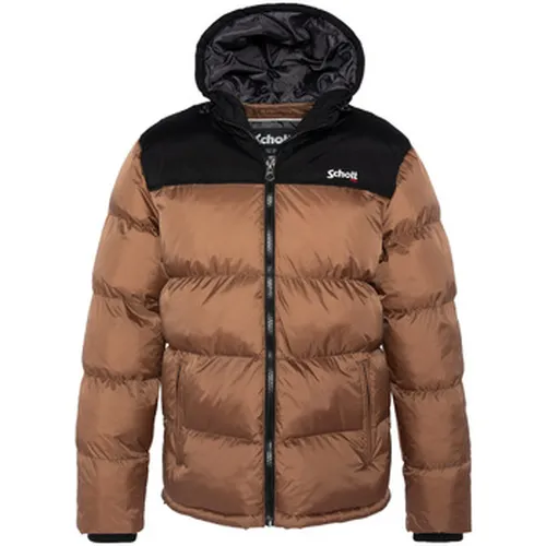 Blouson Schott Doudoune UTAH Moka - Schott - Modalova