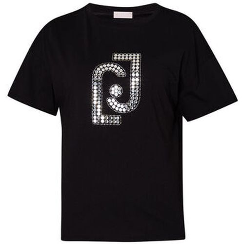 T-shirt T-shirt avec logo et strass - Liu Jo - Modalova