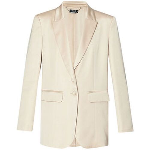 Veste Blazer de tailleur en satin - Liu Jo - Modalova