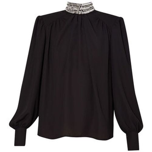 Blouses Blouse en georgette avec strass - Liu Jo - Modalova