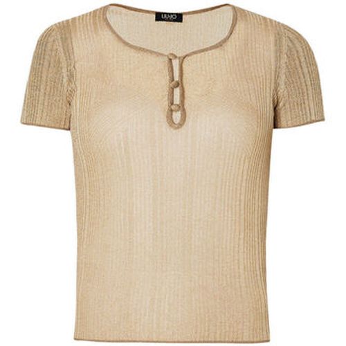 T-shirt T-shirt en maille Lurex® - Liu Jo - Modalova