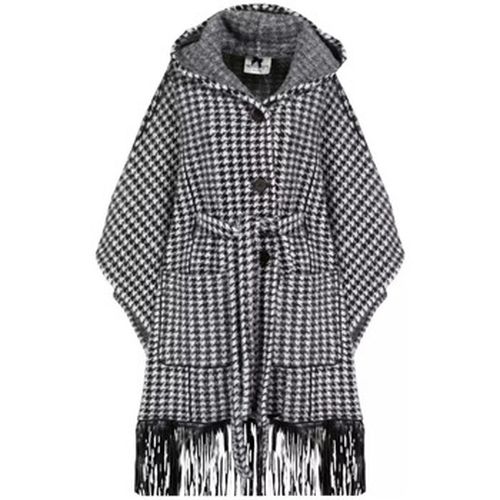 Blouson poncho avec fringes - No Secrets - Modalova