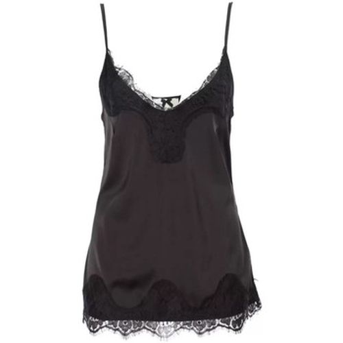 Debardeur top satin et dentelle - No Secrets - Modalova