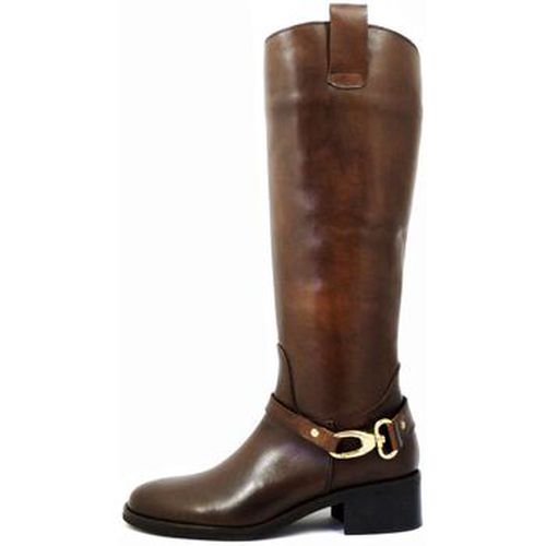 Bottes Botte au genou, Cuir souple, Zip - ST513G - Osvaldo Pericoli - Modalova