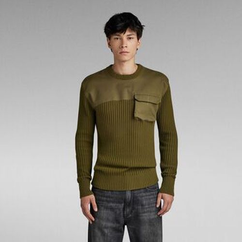 Pull D23525-D496 ARMY KNIT-C744 DARK OLIVE - G-Star Raw - Modalova