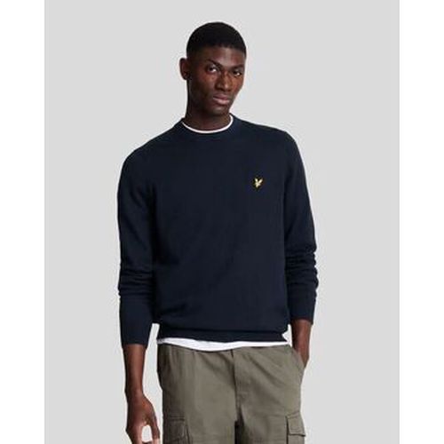 Pull KN2110V MERINO CREW JUMPER-Z27. DARK NAVY - Lyle & Scott - Modalova