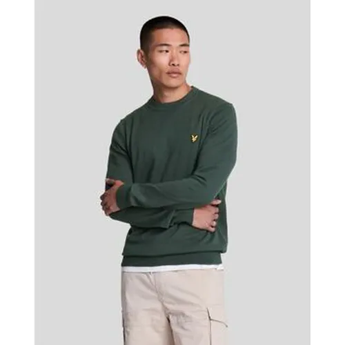 Pull KN2110V MERINO CREW-X311 ARGYLE TEAL - Lyle & Scott - Modalova