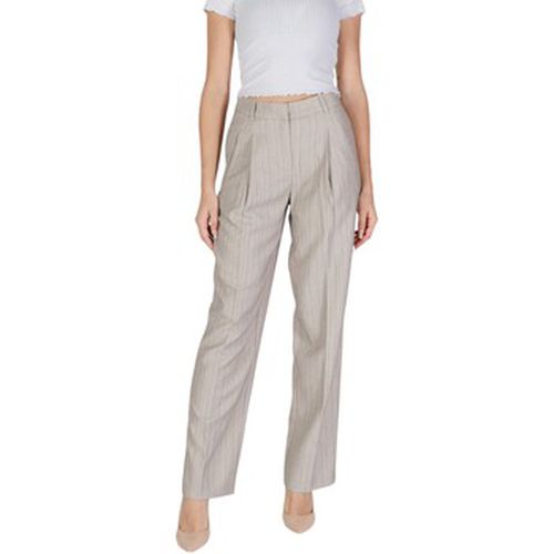 Pantalon VMELI HW HERRINGBONE STRAIGHT PANTS 10319631 - Vero Moda - Modalova