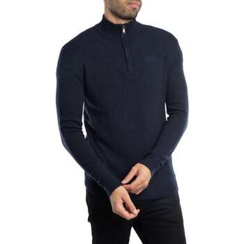 Pull Tricot demi-zip EMB essentiel - Superdry - Modalova