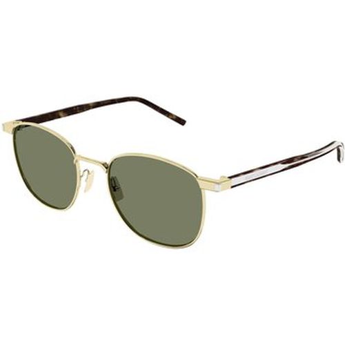 Lunettes de soleil SL 747 Lunettes de soleil, Or/Vert, 51 mm - Saint Laurent - Modalova