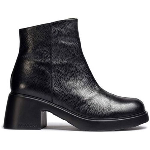 Bottines BOTÍN NEGRO DE TACÓN EN PIEL RUBI E-7107 - Wonders - Modalova