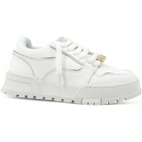 Bottines Sneaker Donna Bianco Argento GACAM01121 - GaËlle Paris - Modalova