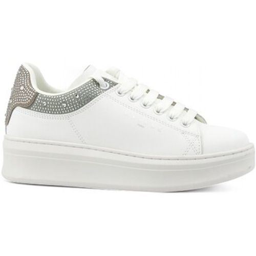 Chaussures Sneaker Donna Bianco Argento GACAM1094 - GaËlle Paris - Modalova