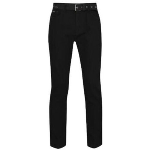 Jeans black belted jean - Pierre Cardin - Modalova