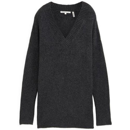 Pull - Pull col v - anthracite - Tom Tailor - Modalova