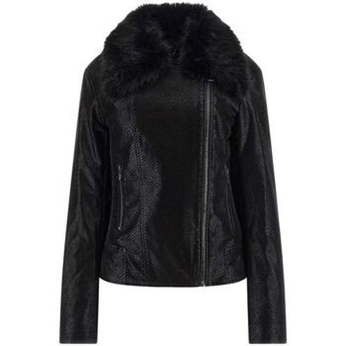 Blouson New olivia jacket - poly velvet python pu leather - Guess - Modalova