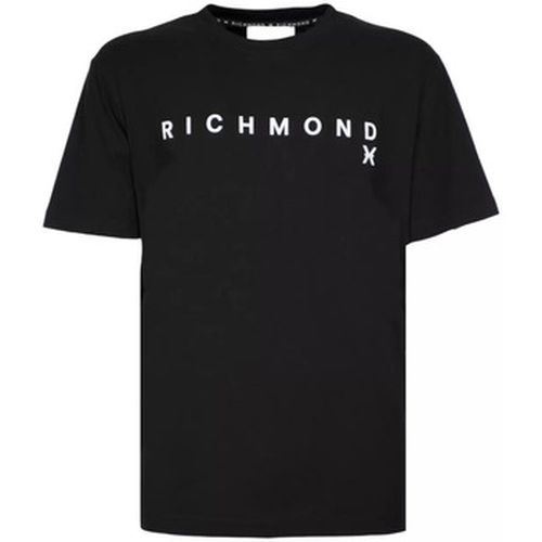 T-shirt t-shirt logo blanc - John Richmond - Modalova