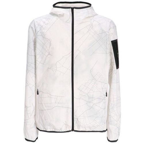 Sweat-shirt VESTE ZIPPÉE BLANCHE AVEC IMPRIMÉ DE LA SAISON J_RODERS - BOSS - Modalova