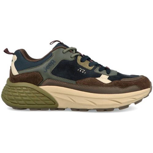 Baskets Groove sneaker in camoscio - Jeep - Modalova