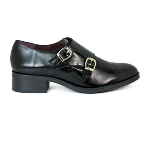 Bottines ZAPATO DE PIEL CON HEBILLAS DE MUJER SIERRA 36300 NEGRO - Aplauso - Modalova