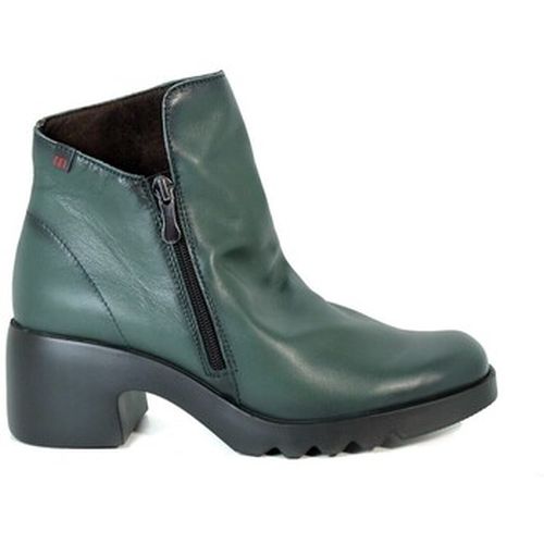 Bottines BOTÍN DE PIEL VERDE CON TACÓN 21217 - Pepe Menargues - Modalova