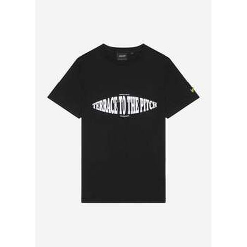 T-shirt Terrace graphic - jet black - Lyle & Scott - Modalova