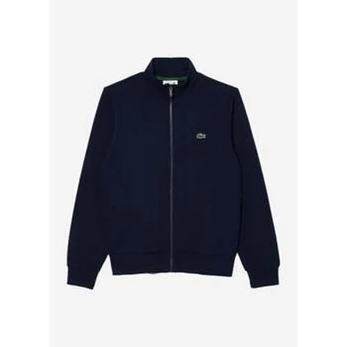 Pull Pull en polaire brossée avec fermeture éclair - Marine - Lacoste - Modalova