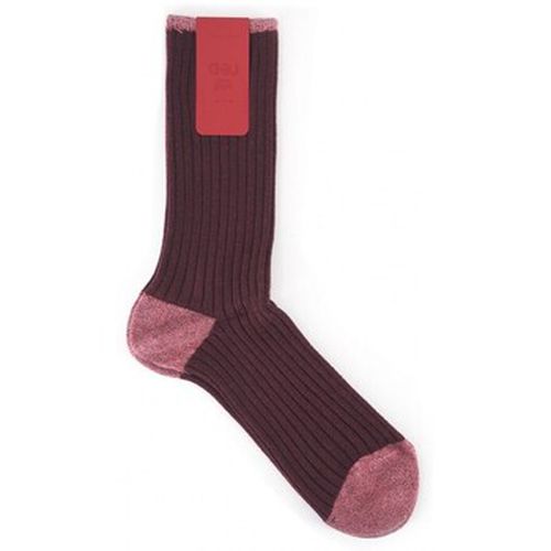 Chaussettes Chaussettes Femme Costa 42 Avec Lurex Et Cachemire - Red Sox - Modalova