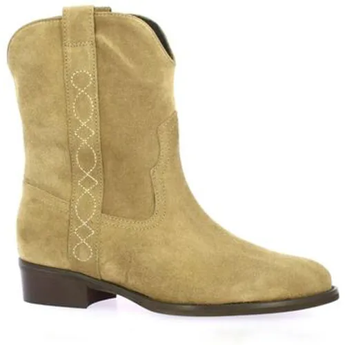 Boots Pao Boots cuir velours - Pao - Modalova