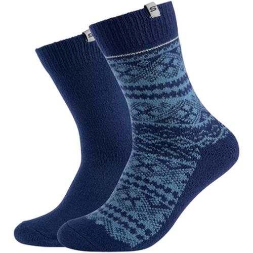 Chaussettes de sports 2PPK Men Casual Fashion Jacquard Socks - Skechers - Modalova