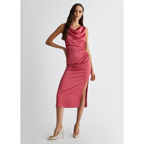 Robe Robe midi vif en satin - Liu Jo - Modalova