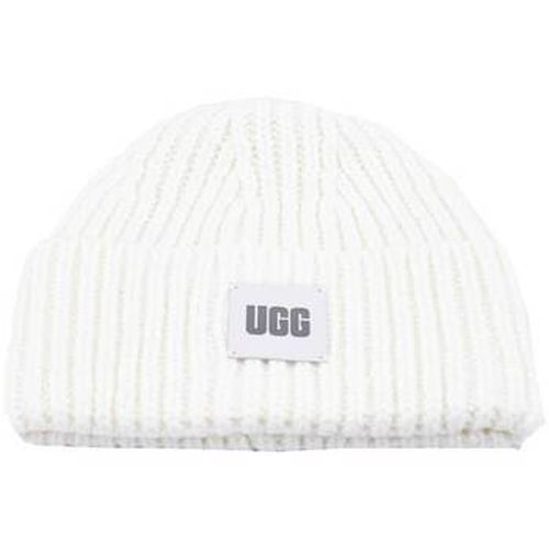 Casquette W CHUNKY RIB BEANIE W LOGO - UGG - Modalova