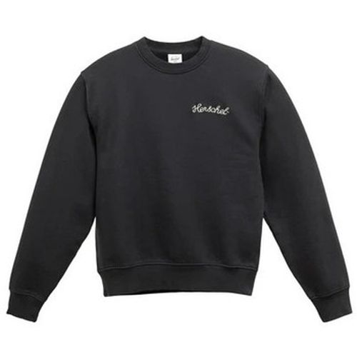 Sweat-shirt Camisola Chain Stitch Crew Black - Herschel - Modalova