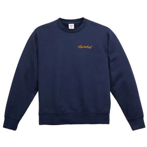 Sweat-shirt Camisola Chain Stitch Crew Dark Navy/Golden Yellow - Herschel - Modalova