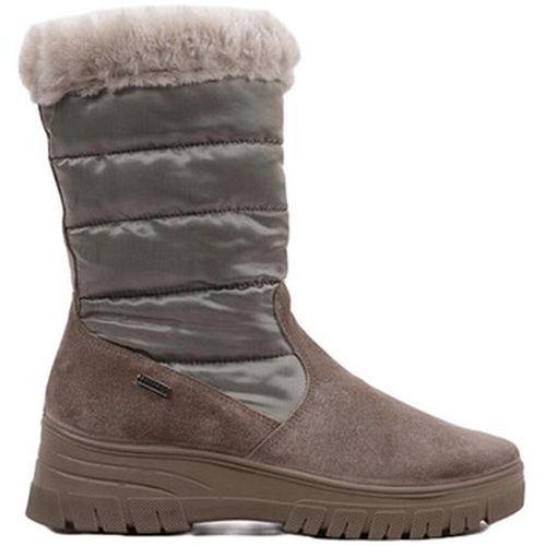 Boots BOTTE IMPERMÉABLE 656639 NAYLON-CUIR GRIS - Imac - Modalova