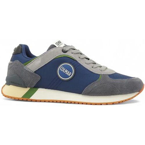 Chaussures Running Suede Sneaker Uomo Denim Grey TRAVISPLUSSHADE021 - Colmar - Modalova