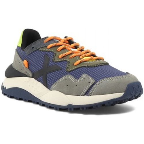 Chaussures Running Suede Sneaker Uomo Blue Grey 9880017 - Munich - Modalova