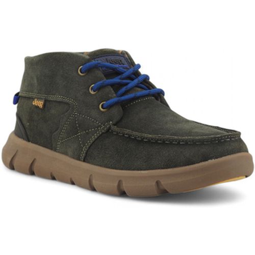 Chaussures Polacco Suede Sneaker Uomo Military Green JM42122A - Jeep - Modalova