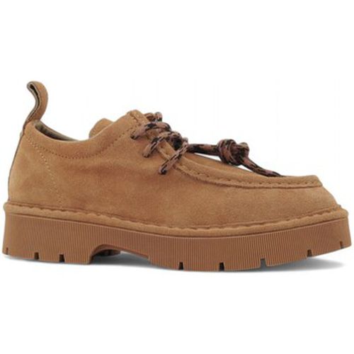 Chaussures Lace Up Shoe Suede Stringata Donna Brown Sugar P99W006 - Panchic - Modalova