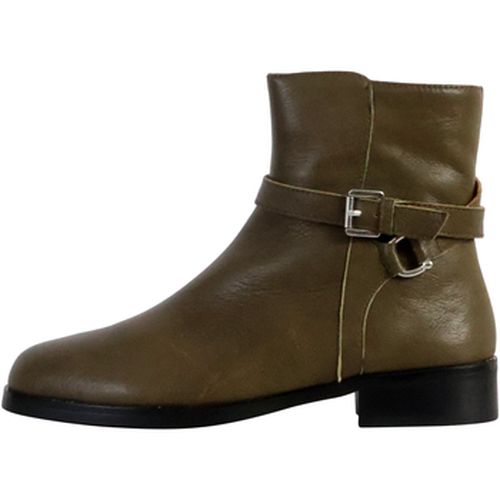 Boots Bottines Cuir Alénoa - The Divine Factory - Modalova