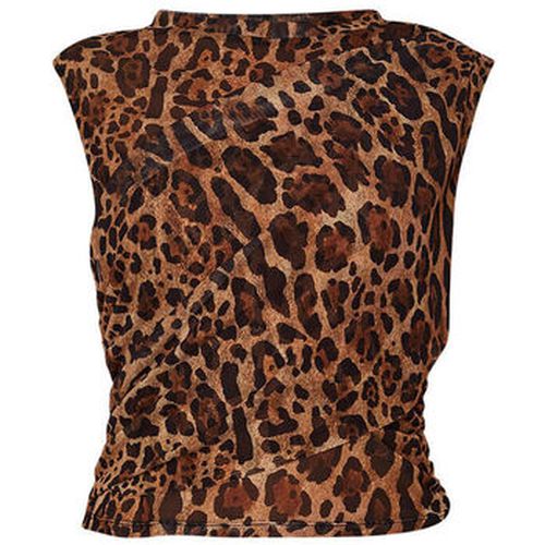 Blouses Top cropped animalier en tulle - Liu Jo - Modalova