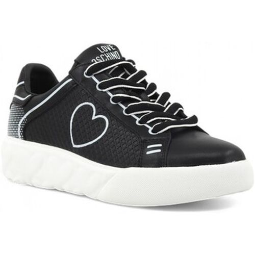 Bottines Sneaker Donna Nero Bianco JA15324G0LIAO00A - Love Moschino - Modalova