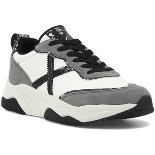 Chaussures Running Suede Sneaker Donna White Grey 8770168 - Munich - Modalova