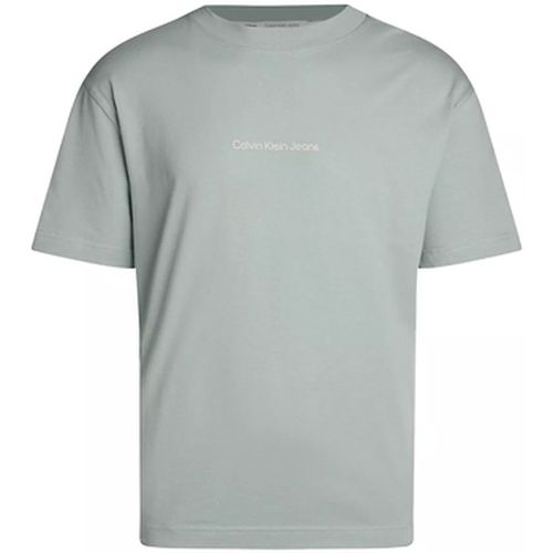 T-shirt T shirt Ref 63269 PFF Slate Gray - Calvin Klein Jeans - Modalova